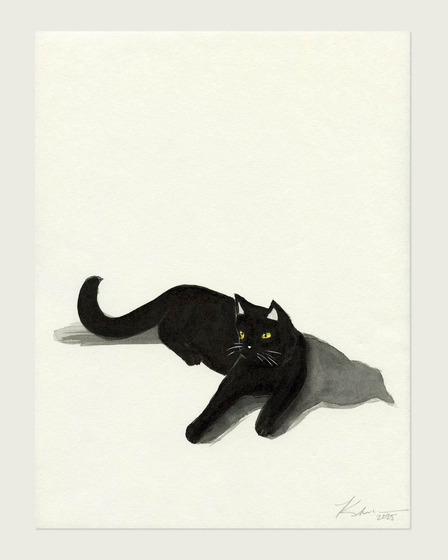A Lounging Void | 8.5" x 11" | Original Artwork