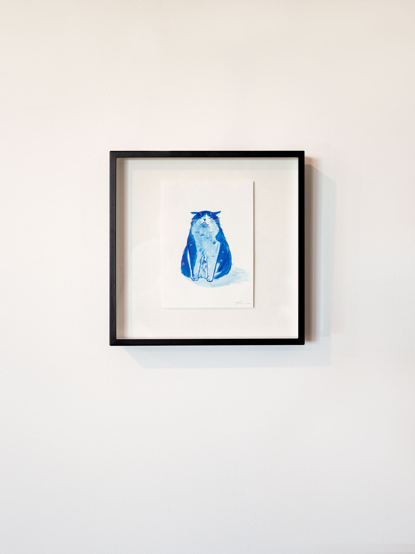 Basking | 5" x 7" | Framed Original Artwork