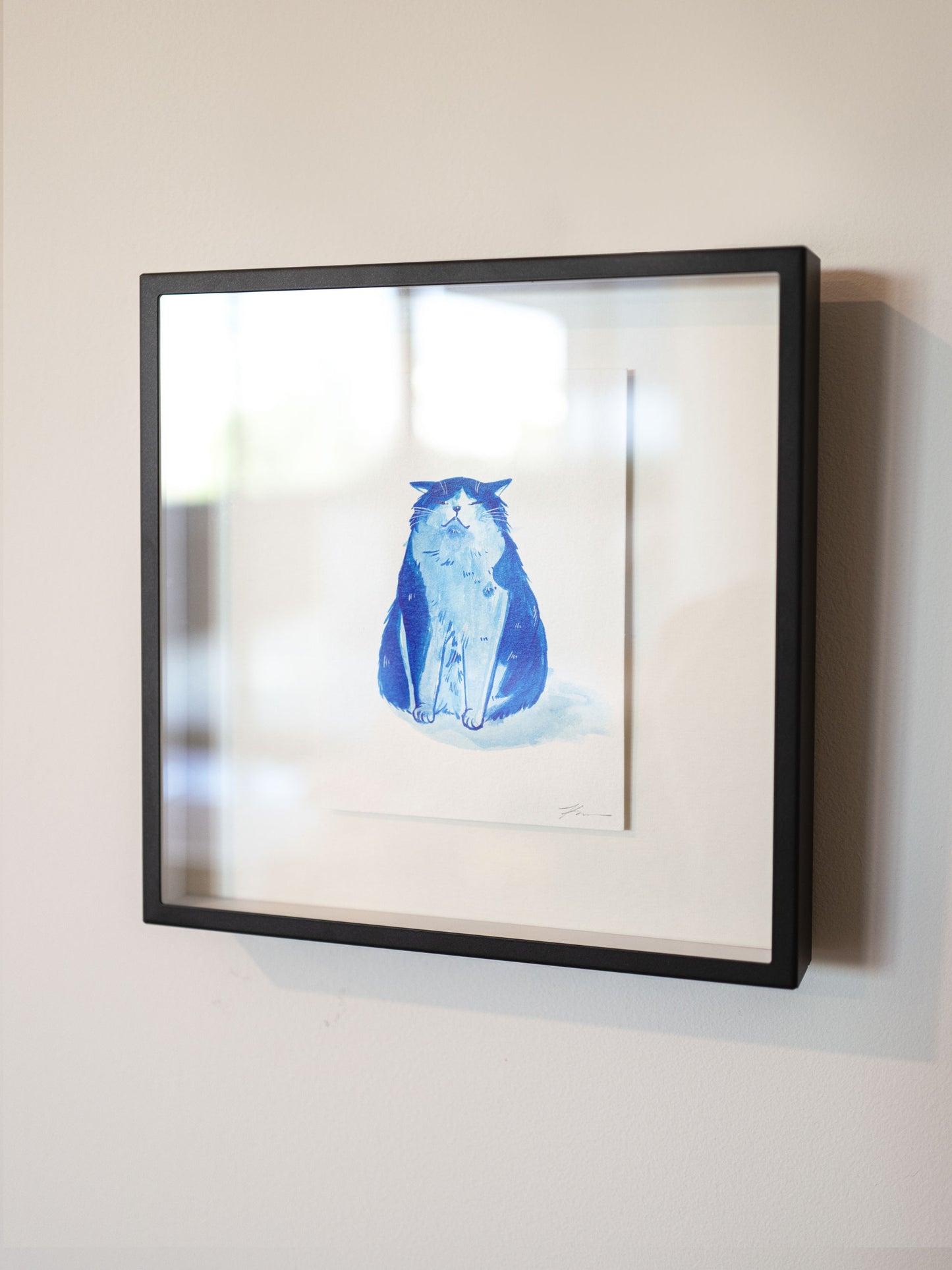 Basking | 5" x 7" | Framed Original Artwork