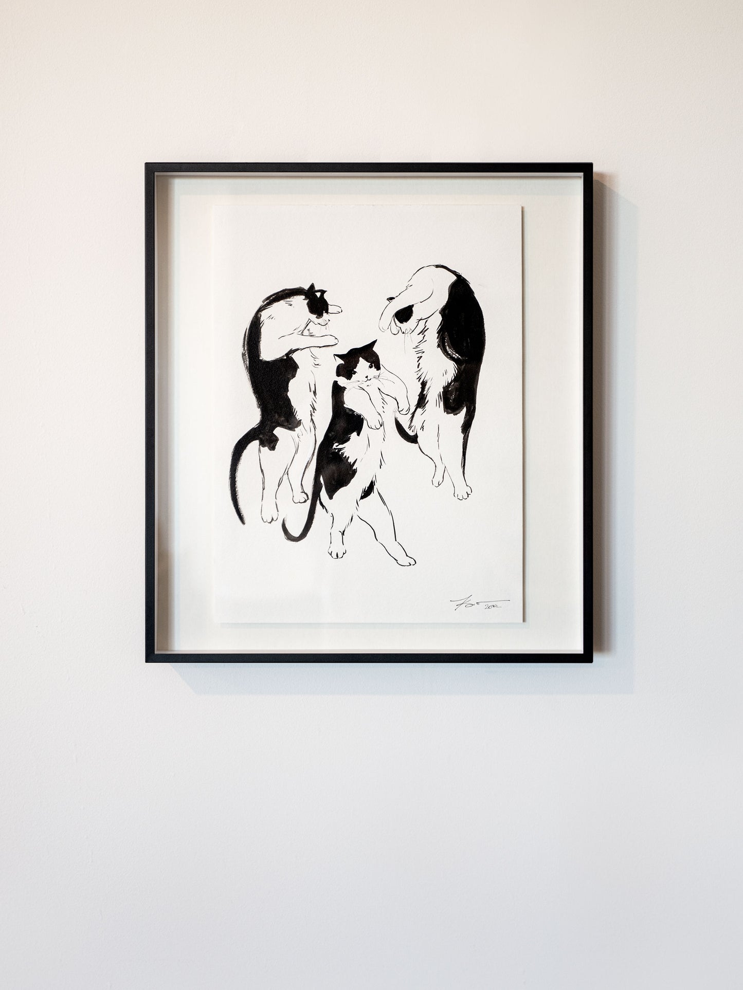 Dancer | 11" x 15" | Framed Original Artwork