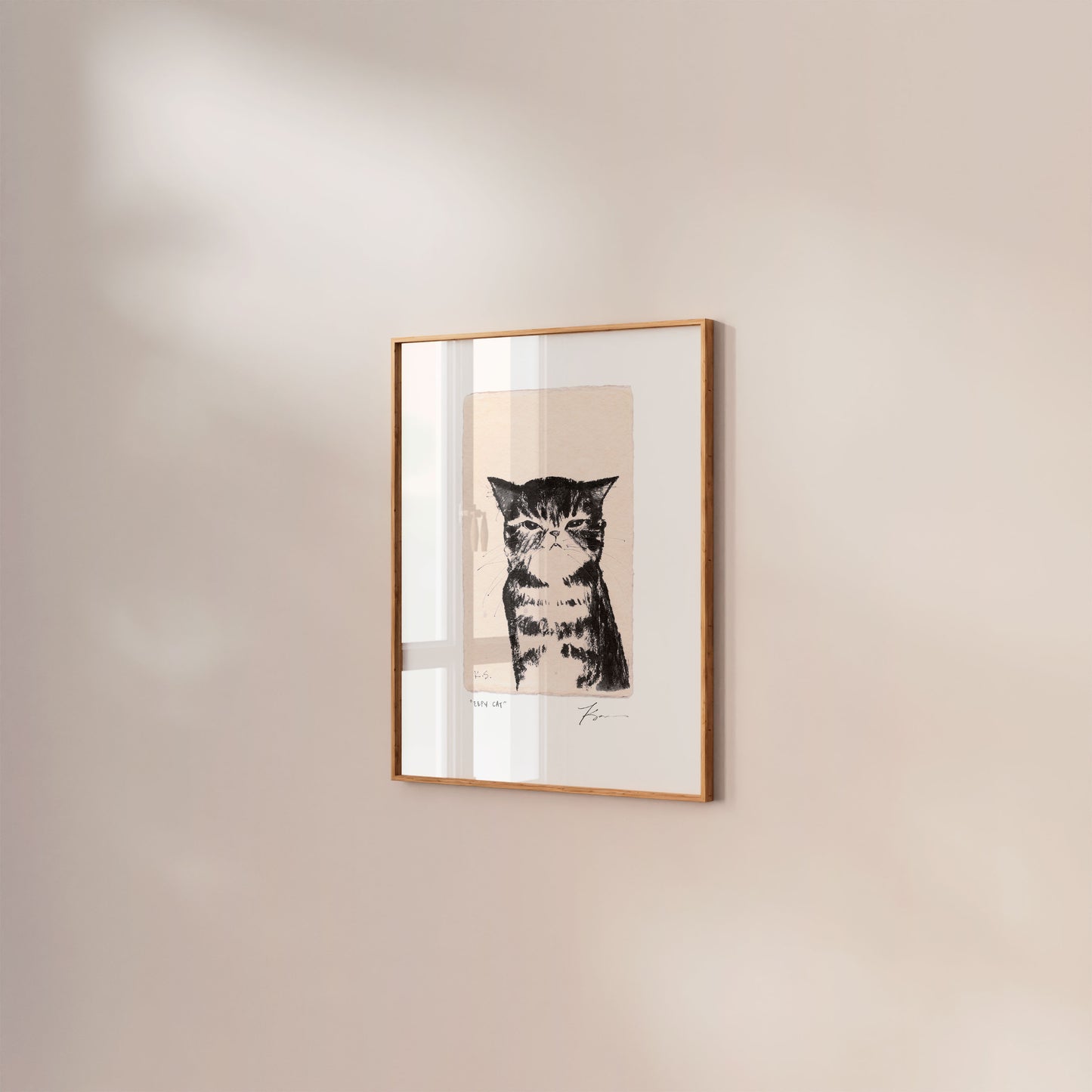 Eepy Cat | Fine Art Print