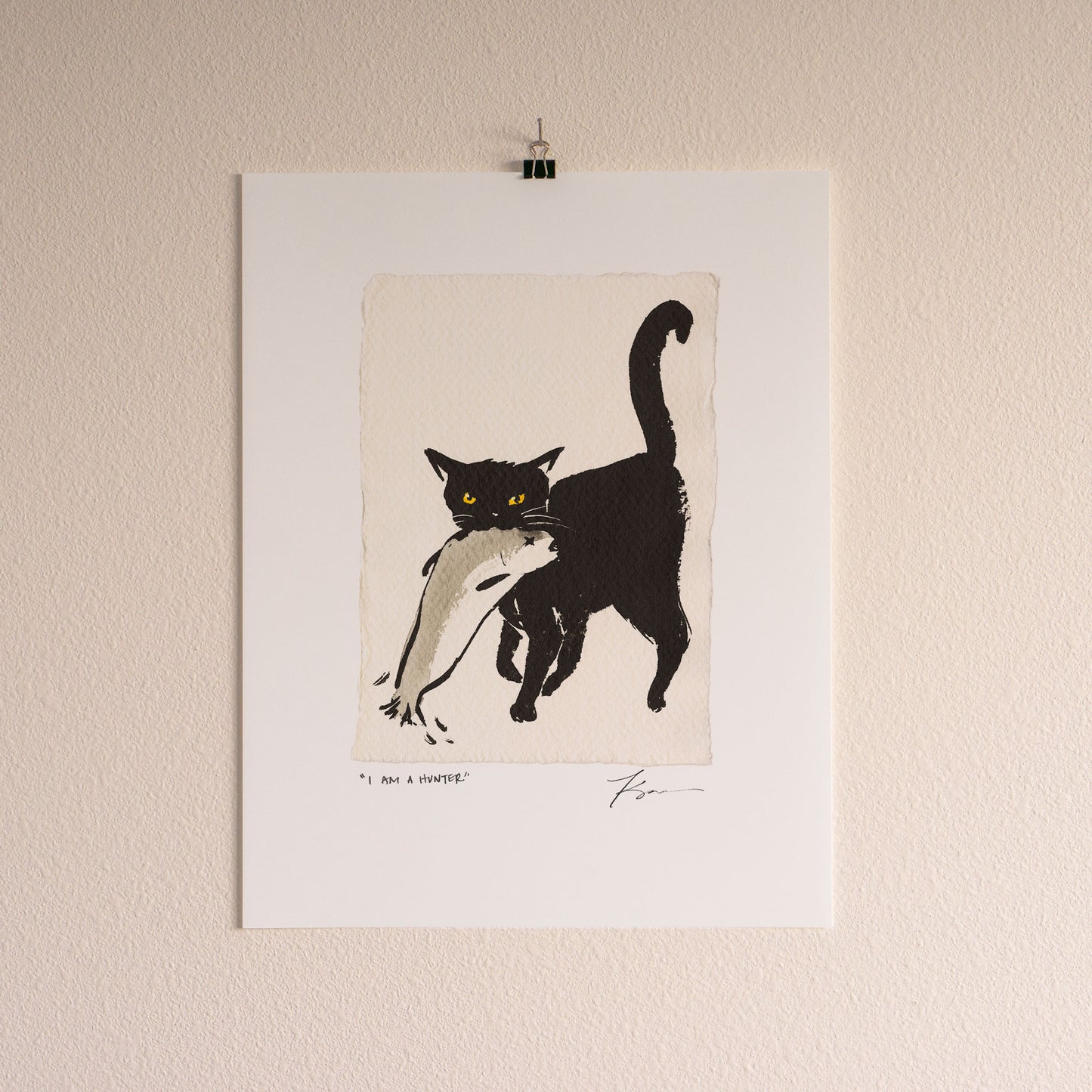 I am a Hunter | Fine Art Print