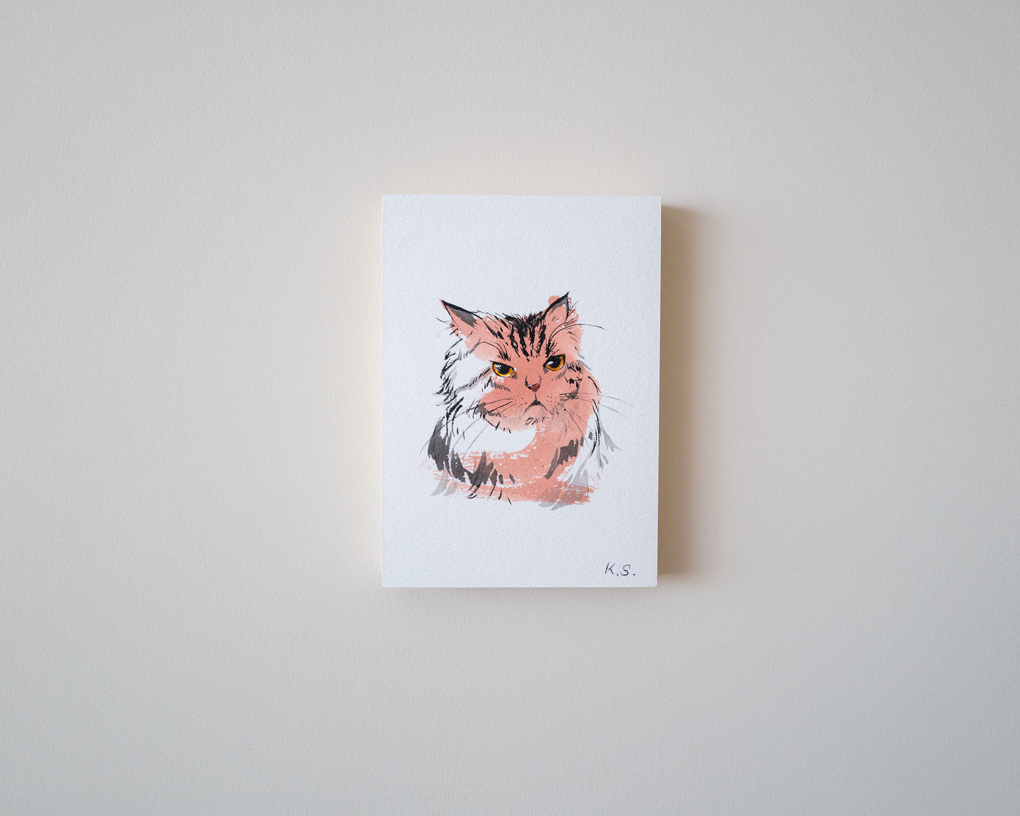 Offended Kitty | 5" x 7" | Original Painting