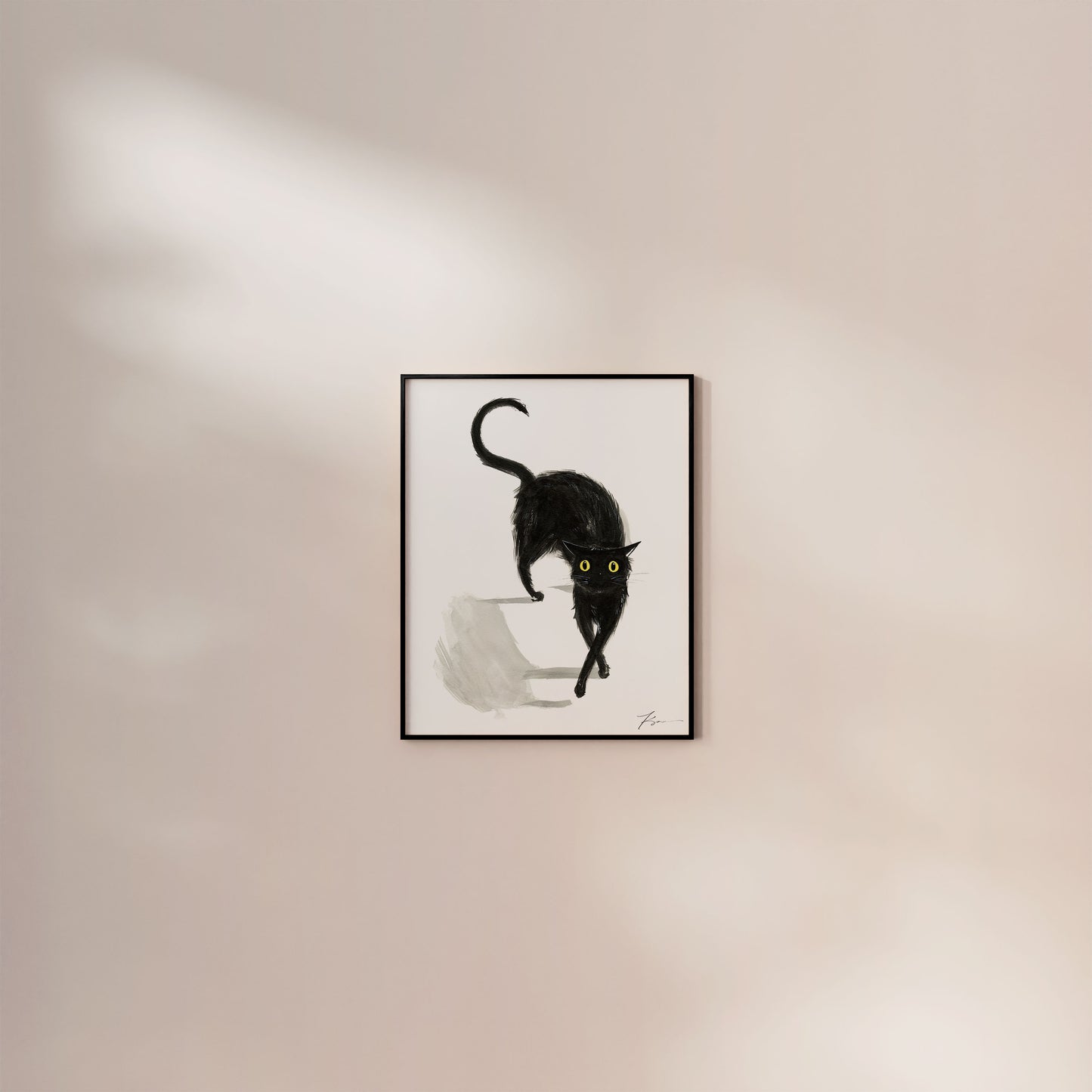 Skrunkly Cat | Art Print