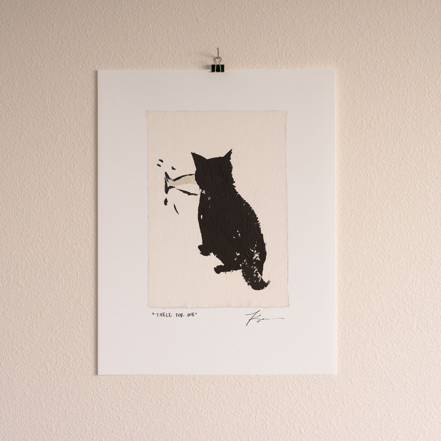 Table for One | Fine Art Print