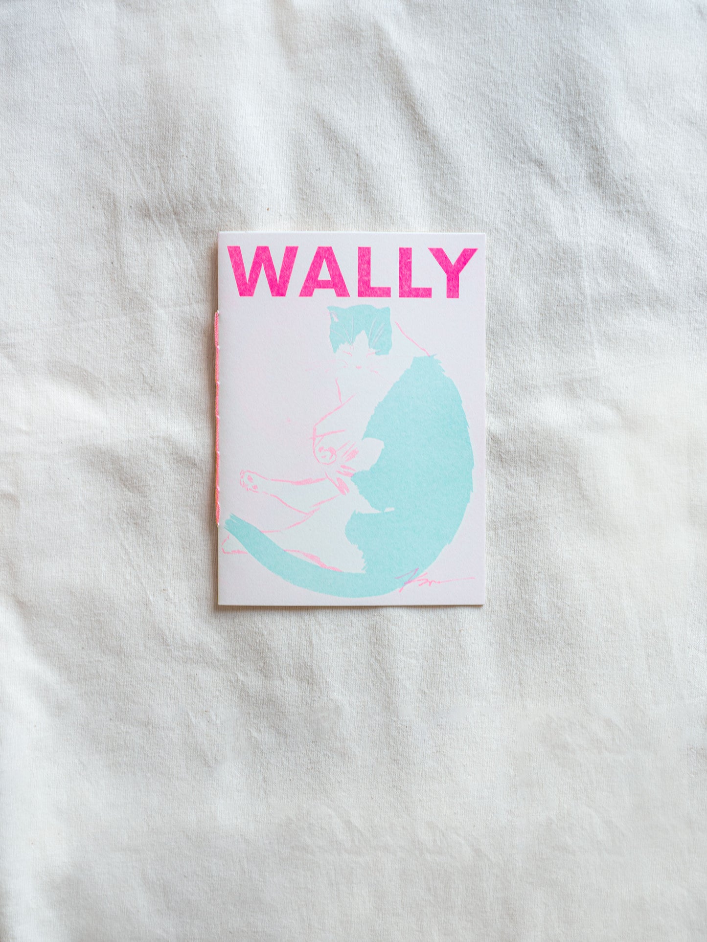 Wally the Cat | Risograph Zine