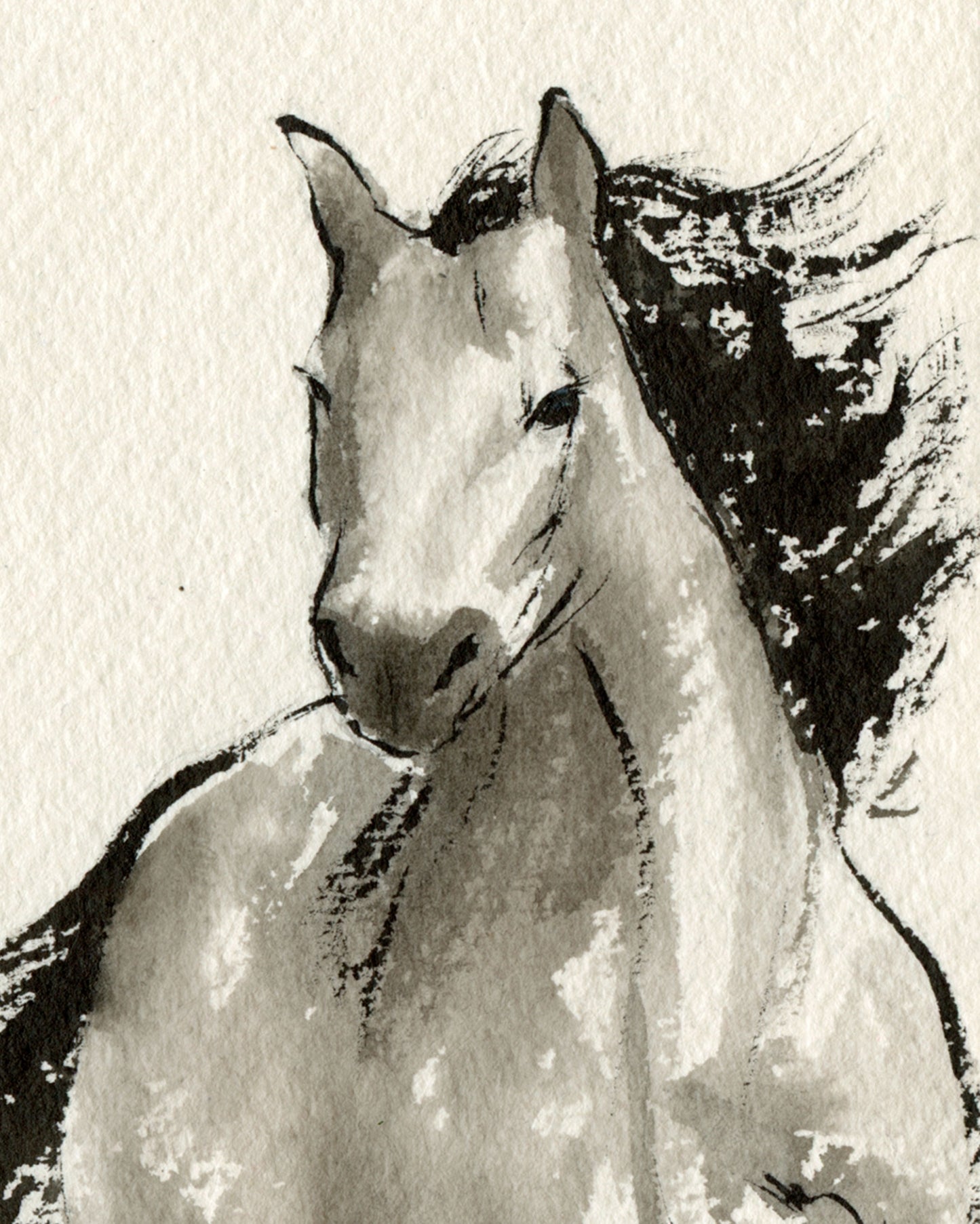 Horse Zodiac | A6 |  Original Painting