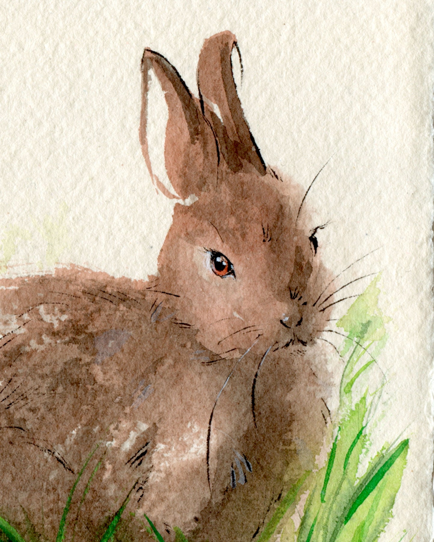 Rabbit Zodiac | A6 |  Original Painting